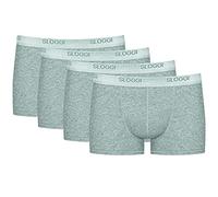 Sloggi Uomo Basic Short Boxer in Confezione da 2P + 2P 4 Pezzi (6, 0034 Grigio)