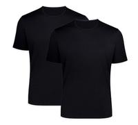 sloggi men 24/7 SH 03 O-Neck 2P, Canottiera, Uomo, Nero (Black), 7