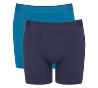 sloggi Uomo Ever Airy Short C2P, Blue - Dark Combination, L