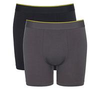 sloggi Uomo Ever Airy Short C2P, Nero Combination, L