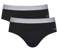 sloggi Uomo Go ABC 2.0 Brief 2P, Nero, S