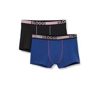 sloggi Uomo Go Abc Natural H Hipster C2P, Blue - Dark Combination, S