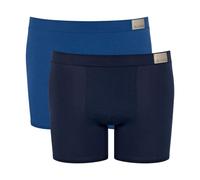 sloggi Uomo Go Natural Short C2P, Blue - Dark Combination, XL