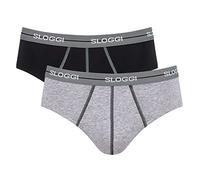 sloggi Uomo Start Midi C2P Box, Grey Combination, 6