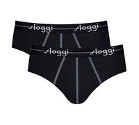sloggi Uomo Start Midi C2P Box, Nero, 4