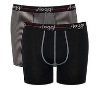 sloggi Uomo Start Short C2P Box, Red - Dark Combination, 4