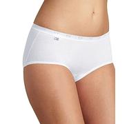 Sloggi Women Basic 4 Paia Midi Slip, Bianco Taglia 12 Bianco