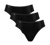sloggi Donna 24/7 Microfibre Tai C3P, Nero, 46