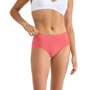 Sloggi Women's Basic+ Midi C4P - Slip da Donna, Colore Rosso, Confezione da 4 Pezzi