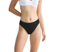3pz Slip midi donna in cotone,inserti in pizzo elasticizzatoGoCrushHighLegSLOGGI