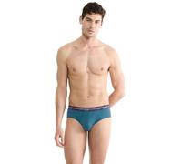 Sloggi Women's Men Start Midi C2P Box Briefs, Turchese Scuro Combination, 6 (Confezione da 2), Turchese - Dark Combination, 6