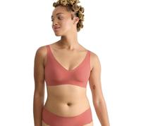 sloggi Zero Feel 2.0 Soft Bra, Regiseno Donna, Candid Orange, XL Plus