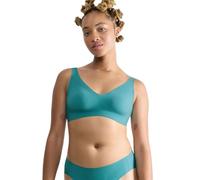 sloggi Zero Feel 2.0 Soft Bra, Regiseno Donna, Turchese, M Plus