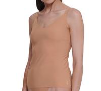 sloggi Zero Feel 2.0 Spaghetti Top, Maglietta Donna, Nostalgic Brown, M