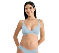 Sloggi Zero Feel 2.0 The Up P Bra Reggiseno Imbottito, Azzurro, L Donna