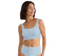 Sloggi Zero Feel 2.0 Top T Shirt Bra, Azzurro, S Donna
