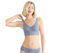Sloggi Zero Feel Bliss Soft Bra Bluish Grey, Bluish Gray, M Plus