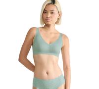 Sloggi Zero Feel Bliss Soft Bra, Misty Turquoise, L Plus Donna