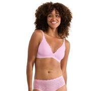 Sloggi Zero Feel Bliss The Up P Bra Reggiseno Imbottito, Rosa Floreale, M Donna