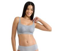 Sloggi Zero Feel Bliss Top T Shirt Bra, Cromato, XL Donna