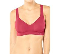 Sloggi Zero Feel Bralette X Reggiseno Donna, Rosso (Raspberry Wine 1801), Taglia Produttore: X-Small