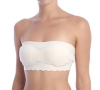 sloggi ZERO Feel Lace Bandeau, Bustino, Donna, Beige (Angora), L