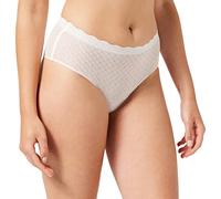sloggi ZERO Feel Lace High Waist Brief, Slip, Donna, Beige (Angora), XS