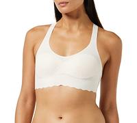 sloggi ZERO Feel Lace Top, Bustino, Donna, Beige (Angora), S