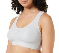 sloggi Zero Feel Lace Top Reggiseno, Opaque, Platino, XS Donna
