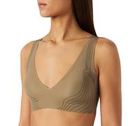 sloggi Zero Feel N 2.0 Ex, Reggiseno Donna, Verde (Lead Grey), XS