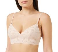 sloggi ZERO Lace 2.0 Longline Bra, Reggiseno, Donna, Marrone (Light Brown), XL