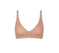 Sloggi Zero Microfibre 2.0 Soft Bra Cameo Brown, Marrone Cameo, XL