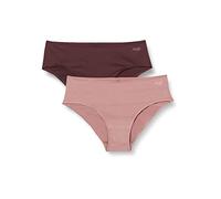sloggi ZERO +Motion Hipster C2P, Slip, Donna, Multicolore (Brown Dark Combination), XS