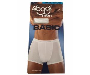SLOGGY basic short uomo bianco 96% cotone 4% elastan