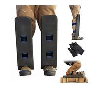 sloiaz Knee Crawler Knee Pads for Attic, Crawler Climber Knee Pads, Self-Supporting Kneepads for Attic Crawling with Adjustable Wrap Straps,Lightweight Work Knee Protectors with Wrap Straps