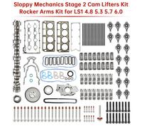 Sloppy Meccanico Fase 2 Camme Sollevatori Kit Rocker Braccia per LS1 4.8/5.3/