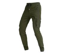 SLOPSS Pantaloni da Motocicletta da Uomo, Abbigliamento Protettivo Sport's Sport Riding Motocross Racing Caluser, Jeans da Cool di Abbigliamento a più Tasche, con 4 protettori Staccabili