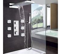 SLOPSS Set di Doccia Monte a Parete Termostatico BAGNI BASSAGGIO Posse CAPERCHI DOCIETTI Chrome DOCUCARE SETTURA Tacchino TACCHIO TACCHIO del TACCATO della TAGUATO