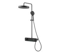 SLOPSS Tasto per Piano del Rubinetto del Rubinetto Doccia, di Doccia per Bagno a Pioggia con beccuccio, soffione con Pioggia con Combinazione Portatile, Doccia montata a Parete Completa combinata con