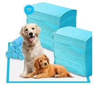Slosy Tappetini Igienici per Cani [110 Pezzi] Traversine Cani Super Assorbenti 33*45 Traverse per l'addestramento per Animali Domestici Cuccioli Training Pads Monouso Tappetino per Neonato