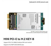 Slot di espansione MPCIE a KEY-B Scheda adattatore MINIPCI-E a M.2 NGFF A