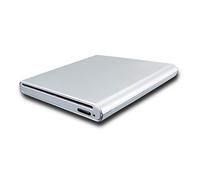 Slot esterno Blu-ray Combo e lettore DVD USB portatile Unità ottica, per Windows 10 Computer HP Dell XPS Lenovo Yoga Acer Asus Laptop PC, doppio strato 8X DVD+-R/RW DL masterizzatore, colore argento