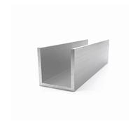 Slot for scheda con profilo a U in alluminio 5×5-100×25mm 2 pezzi(25x25x2mm 2pcs)