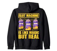 Slot Machine è come Magia ma reale Felpa con Cappuccio