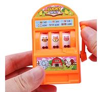 Slot Machine per Feste - Lucky Slot Machine Bank con Maniglia Rotante | Regalo Giocattolo da Casinò elettronico da Tavolo Realistico in Stile Casuale per Bambini, Amici, Famiglia