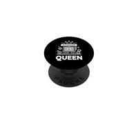 Slot machine Queen Casino Gambler Jackpot PopSockets PopGrip Adesivo