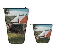 Slot Matite Astuccio Company Farm Tractor Astucci Portamatite Resistente Astuccio Cartoleria Portatile Astuccio Per Matite Per Collegio, Ragazze, Insegnanti