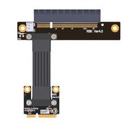 Slot Mini-PCIe della scheda madre PCIe Gen4 al cavo di prolunga PCI Express 4.0 x8 mPCIe all'adattatore a nastro riser SSD PCI-E4. 8x integrato(15cm)