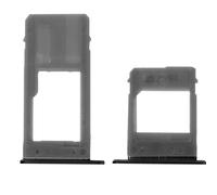 Slot Porta SIM + scheda Micro SD nera per Galaxy A5 2017