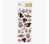 Sloth Adesivi per bambini, bambini, bambini, bambini, adulti, Scrapbook Craft Decorating Activities and Party Bag Filler Favours - Fun Cool Cute Sticker Pack for Boys Girls